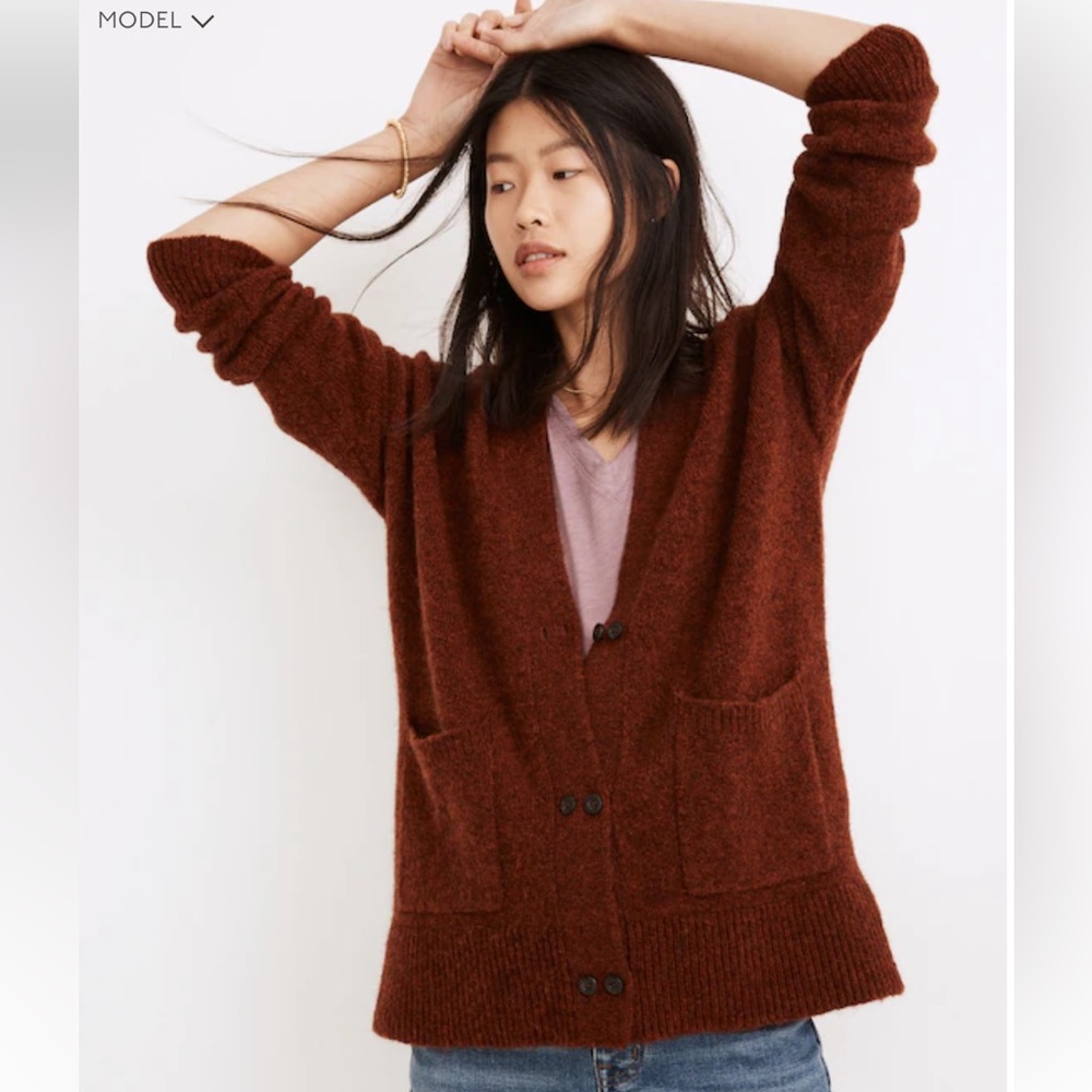 NWT Madewell Allston Double Button Cardigan